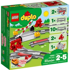 Lego Duplo Train Tracks-Σιδηροδρομικές Τροχιές (10882)