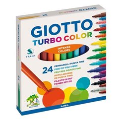 Μαρκαδοροι 24Τεμ Turbo Color Giotto (000417000)