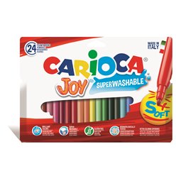 Μαρκαδόροι Carioca Joy 24 χρώματα/κουτί (23056)