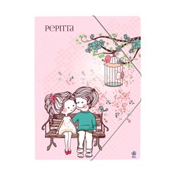 Φάκελος PP με λάστιχο Pepitta A4 Bench   (26316)