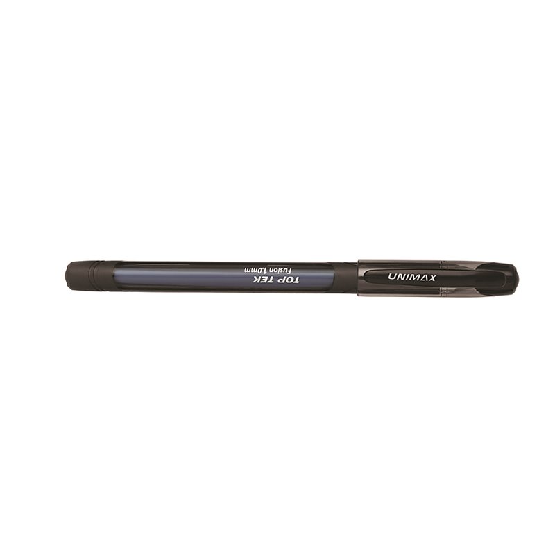 Στυλό Top Tek Fusion διαρκείας με καπάκι μύτη medium 1,0mm Μαύρo   (32542)