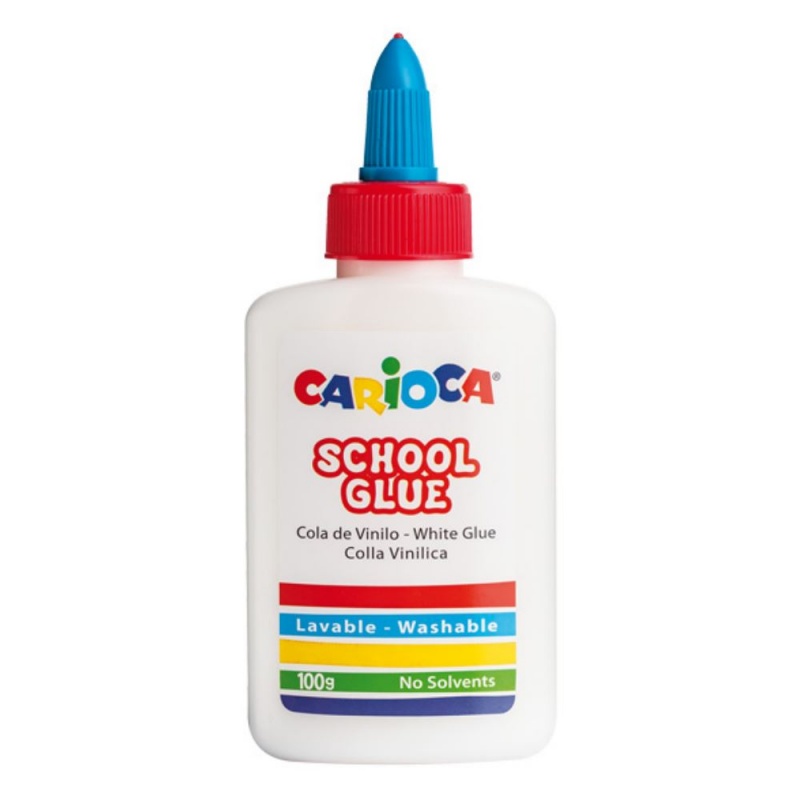 Κόλλα White Glue Carioca μπουκάλι 100gr
