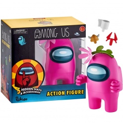 P.M.I. Among Us Action Figures Hats & Accessories 1 Pack S1-4 Σχέδια(AU6500)
