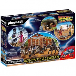 Playmobil Χριστουγεννιάτικο Ημερολόγιο - Back to the Future "Περιπέτεια στην Άγρια Δύση" (70576)