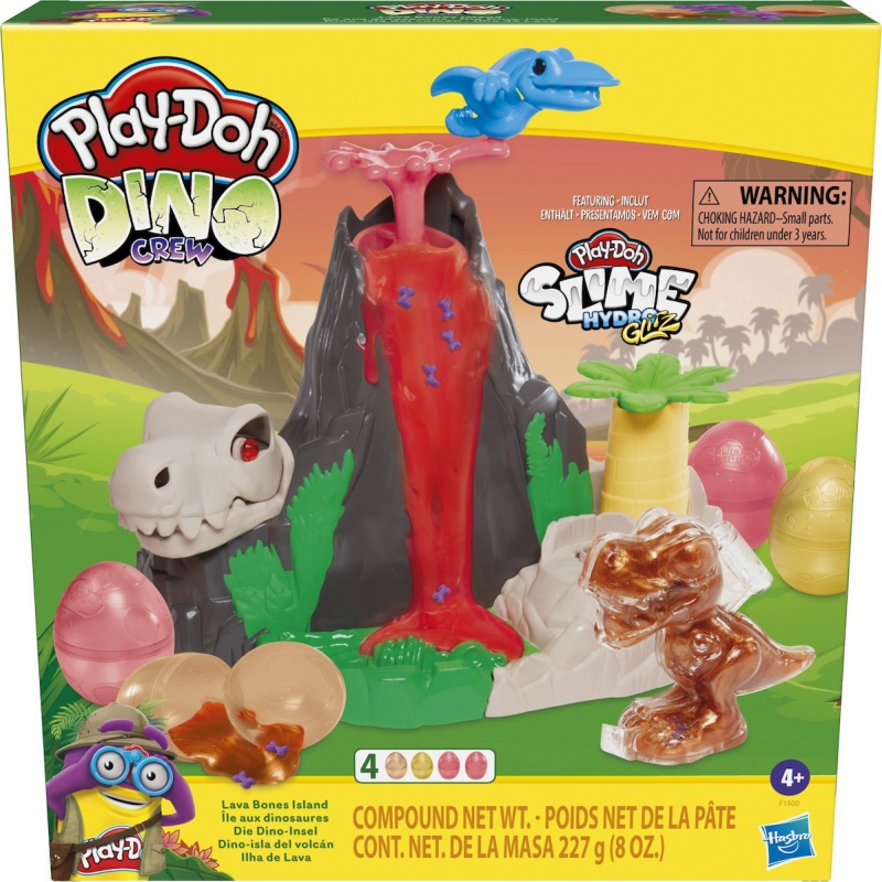 Hasbro Play-Doh Lava Bones Island (F1500)