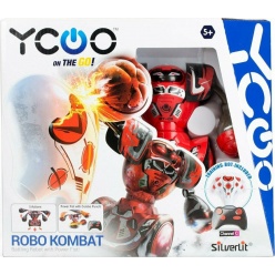 Silverlit Robo Kombat Τηλεκατευθυνόμενο Ρομπότ Red Μονή Συσκευασία (7530-88054)