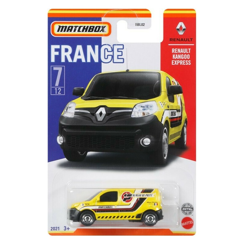 Matchbox Mattel Αυτοκινητάκι Matchbox Γαλλικά Μοντέλα (HBL02)