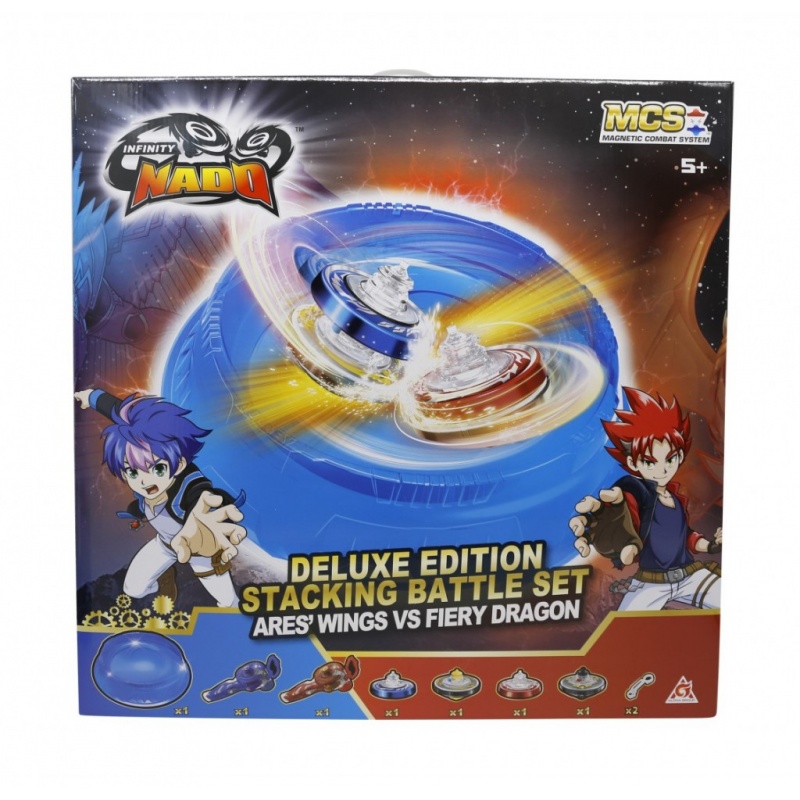 Just Toys Infinity Nado V Stackable Deluxe Battle Set Arena (634806H)