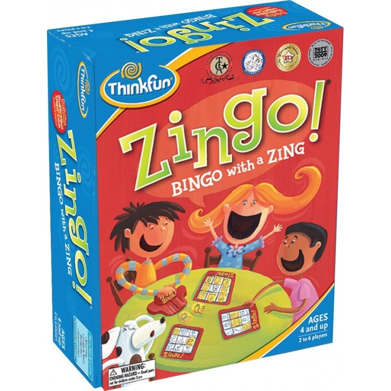 ThnkFun Επιτραπέζιο Παιχνίδι Λογικής Zingo! (007700)