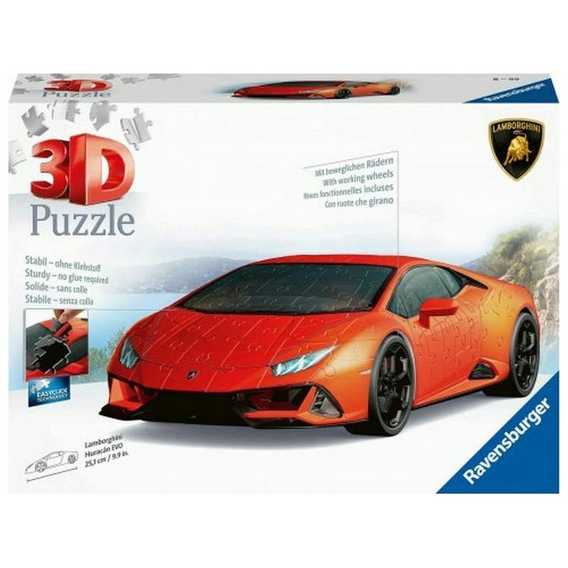 Ravensburger Ravensburger 3D Puzzle: Lamborghini Huracan Evo (140pcs) (11238)