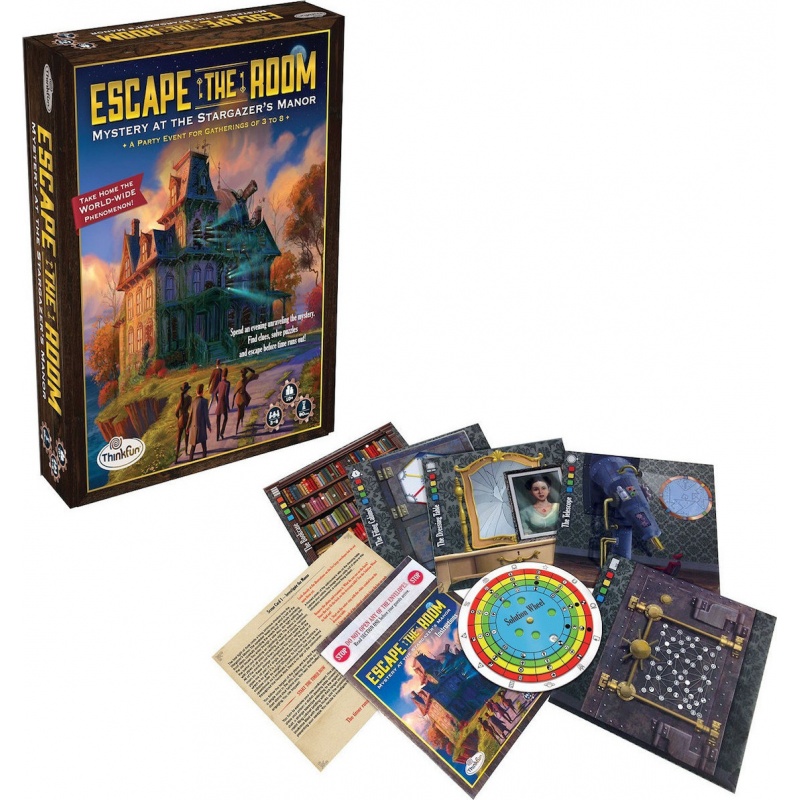 ThinkFun ThinkFun Logic Game: Escape The Room - Mystery at the Stargazers Manor (007351)