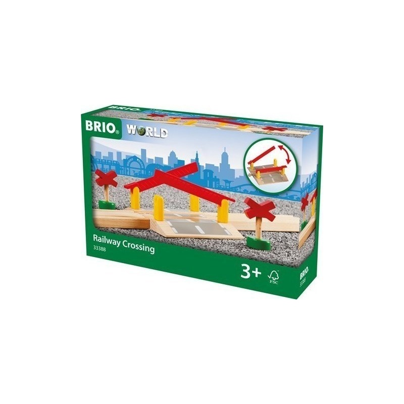 Brio World BRIO Διασταύρωση Σιδηρόδρομου (33388)