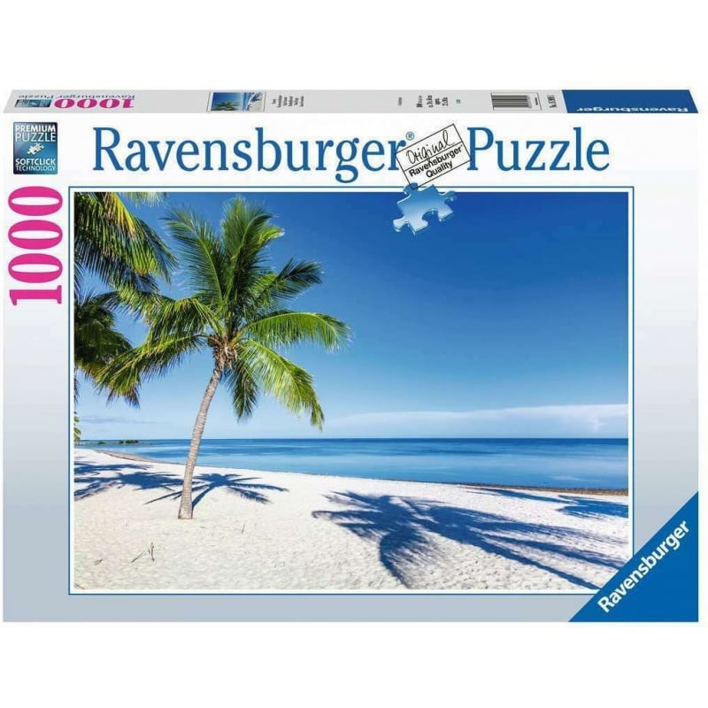 Ravensburger Puzzle Ravensburger Απόδραση στην Παραλία 1000pcs (15989)