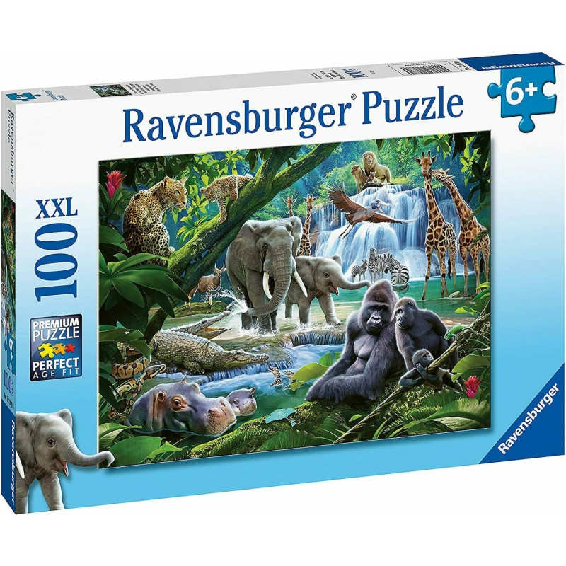 Ravensburger Puzzle "Zούγκλα" Ravensburger (100 XXL Kομμάτια) (12970)