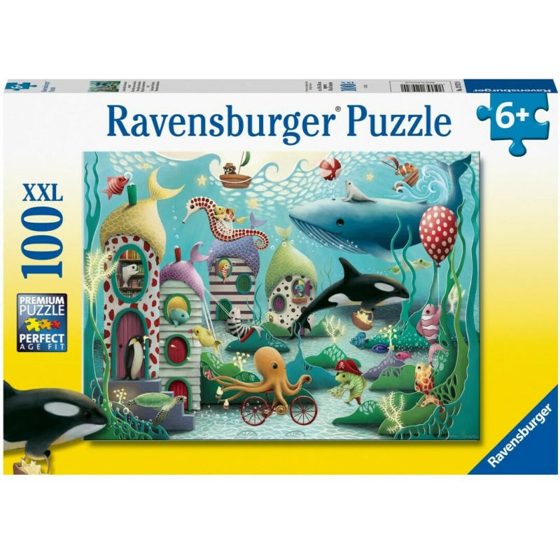 Puzzle "Yποθαλάσσια Θαύματα" Ravensburger (100 XXL Kομμάτια) (12972)