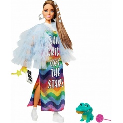 Barbie Extra Rainbow Dress (GYJ78)