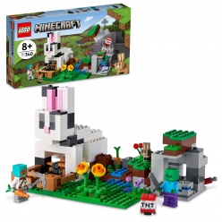 LEGO® Minecraft® Το Ράντσο των Κουνελιών (21181)
