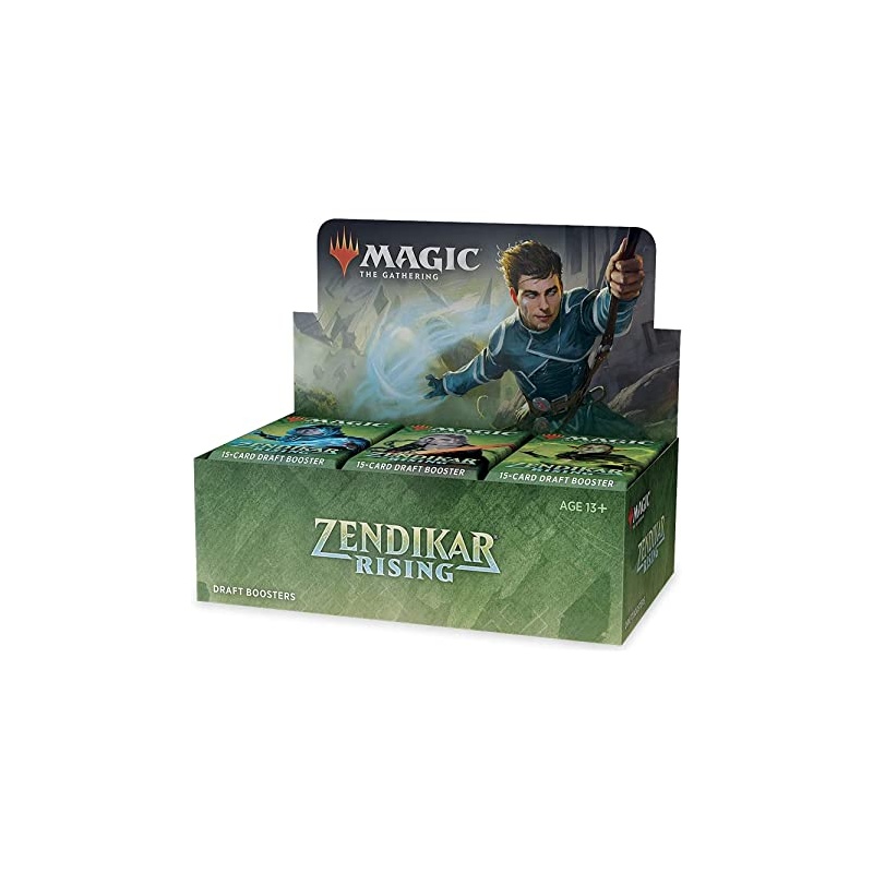 Wizards Of The Coast Magic the Gathering Draft Booster Box (36 boosters) - Zendikar Rising (WOCC83230000)