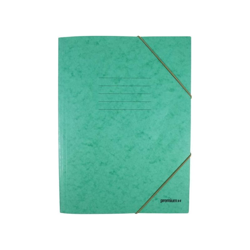 Ντοσιέ Πράσινο Με Λάστιχο 25x35εκ (12806)