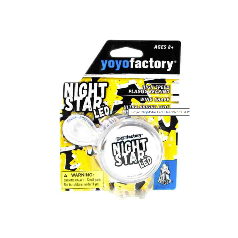 YoYoFactory Yo-Yo Nightstar Clear Blue (YO-247)