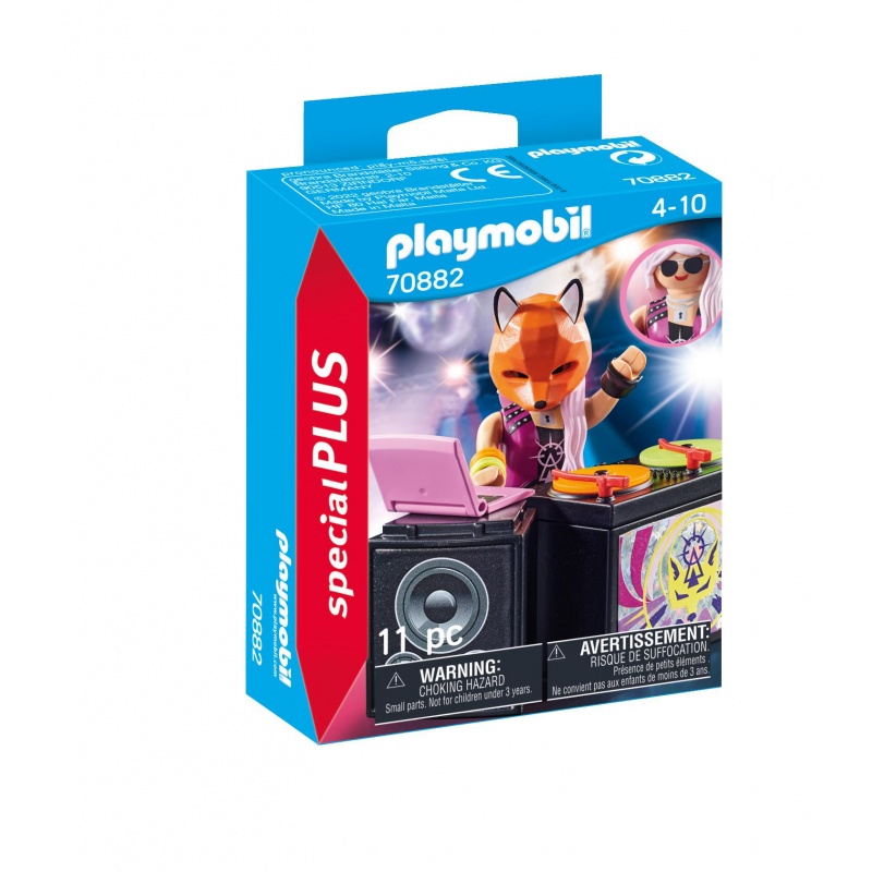 Playmobil Playmobil DJ με κονσόλα (70882)