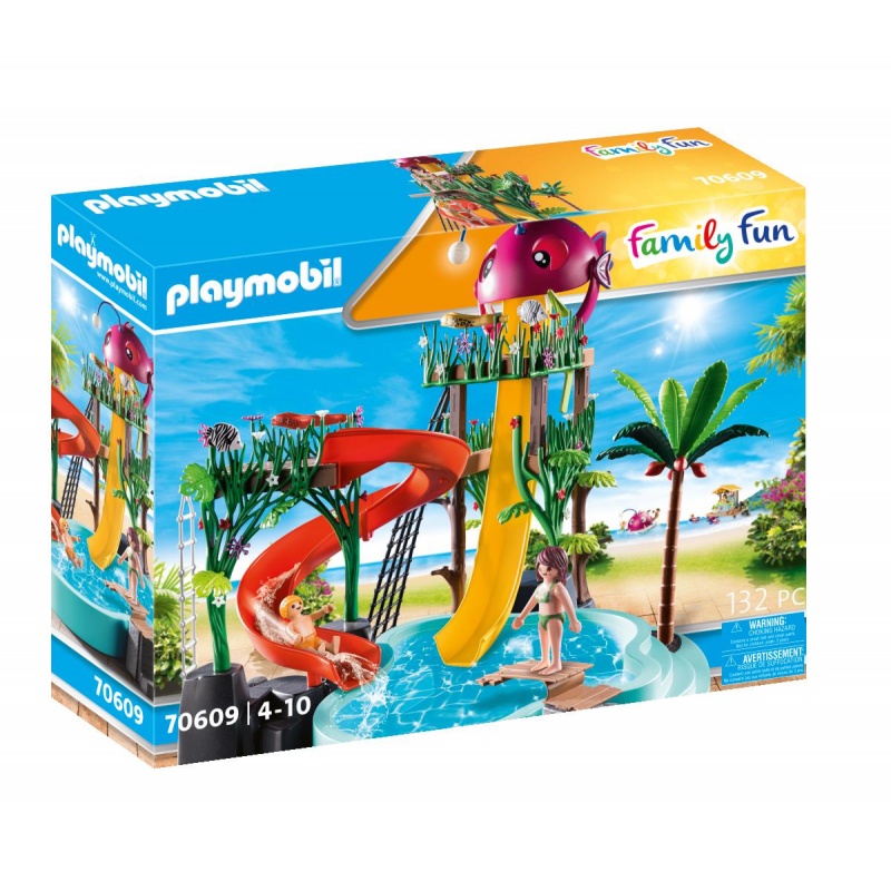 Playmobil Aqua Park Με Νεροτσουλήθρες (70609)