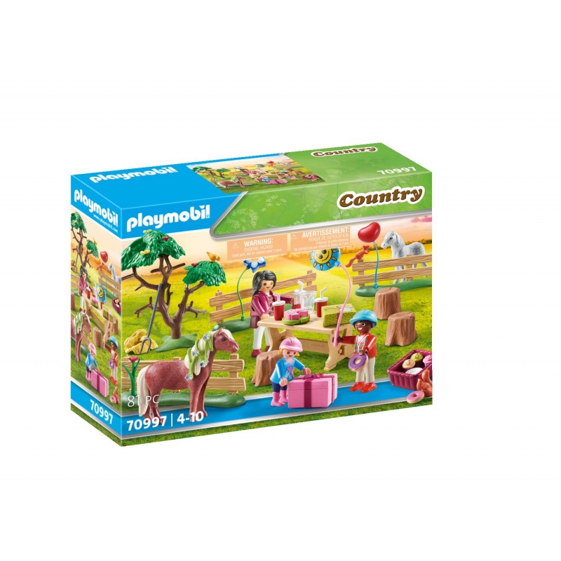 Playmobil Παιδικό Πάρτυ Στη Φάρμα Των Πόνυ (70997)