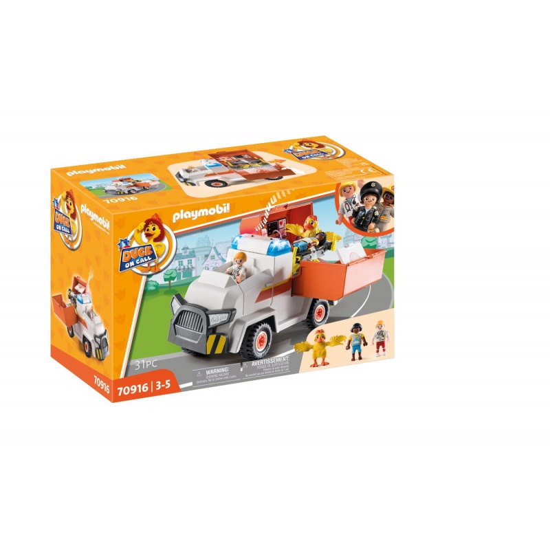 Playmobil DUCK ON CALL -  Όχημα Πρώτων Βοηθειών (70916)