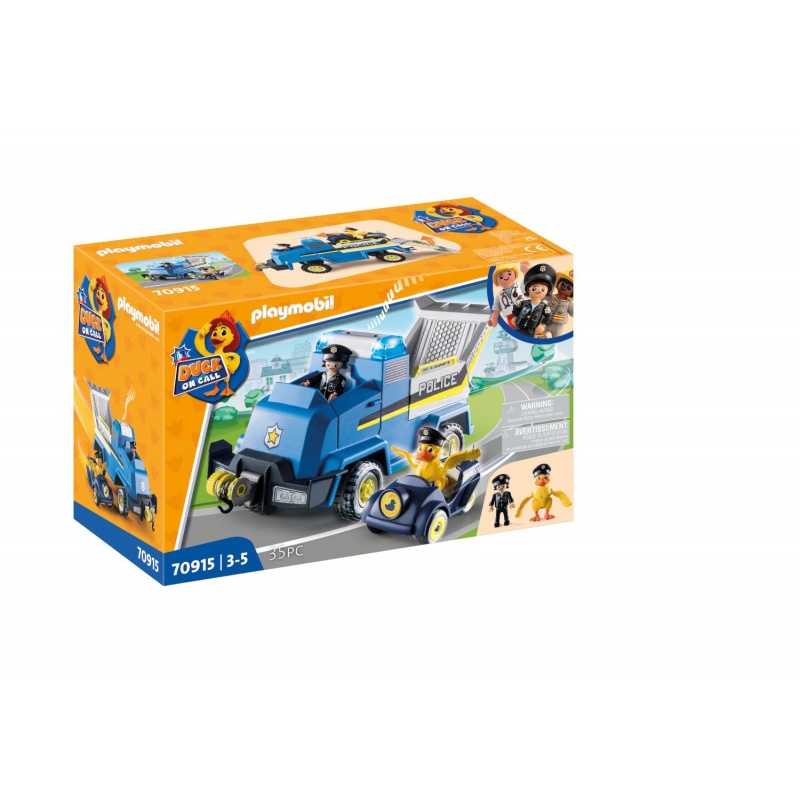 Playmobil DUCK ON CALL -  Όχημα Αστυνομίας με mini περιπολικό (70915)