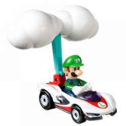 Hot Wheels Αυτοκινητάκια Mario Kart Με Ανεμόπτερο-4 Σχέδια (GVD30)