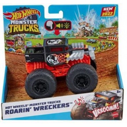 Hot Wheels Οχηματα Monster Trucks 1:43  Με Φωτα &  Hχους - 4 Σχέδια (HDX60)