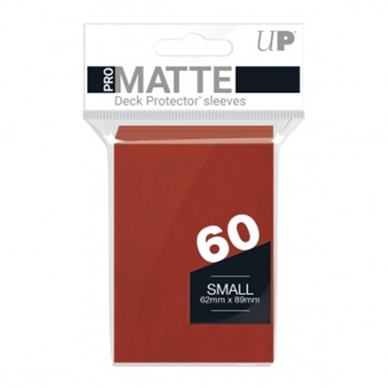 UP - Small Sleeves - Pro-Matte - Red (60 Sleeves) (84263)