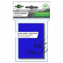 Καρτες Θηκες Blue Matte Sleeves Small Sized 62X89Mm 60Pcs (BF03952)