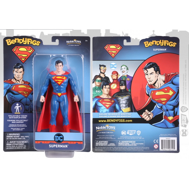 Superman Bendyfig Dc Comics 19Εκ. (NN4403)