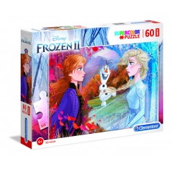 Clementoni Παιδικό Παζλ Maxi Super Color Frozen 2 60 τμχ (1200-26452)