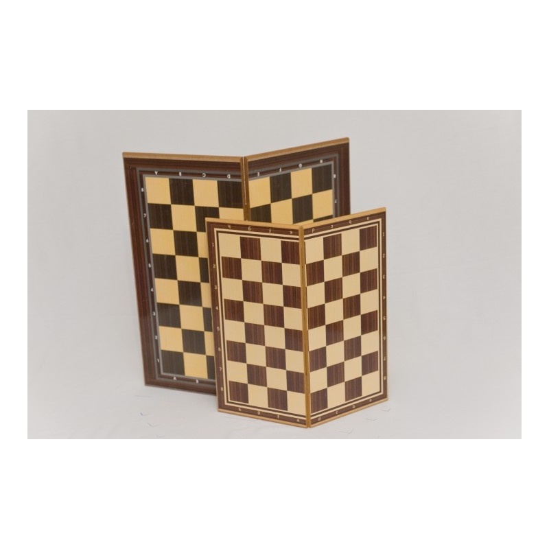 Σκακι Σκακιερα Ξυλινη Σπαστη Απλη 40Χ40 (00136Σ)