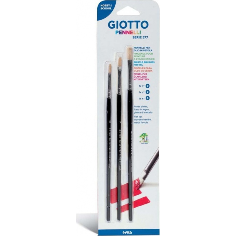Giotto Giotto Serie 557 Σετ Blister No0 / No2 / No4 (26100)