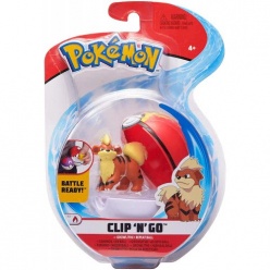 Pokemon - Poke Ball Clip N Go Με Φιγούρα W7 - 6 Σχέδια (JW095057-B)