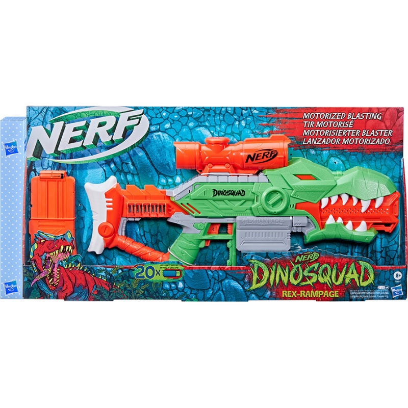 Nerf Dinosquad Rex-Rampage Motorized Blaster (F0807)