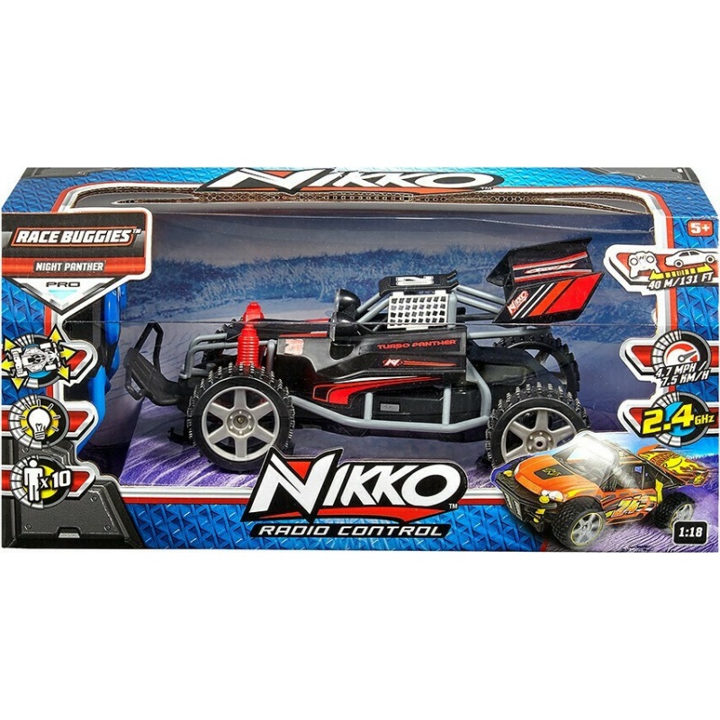 Star Toys Τηλεκατευθυνόμενο Nikko Race Buggies Turbo Panther 1/16 (34/10042)