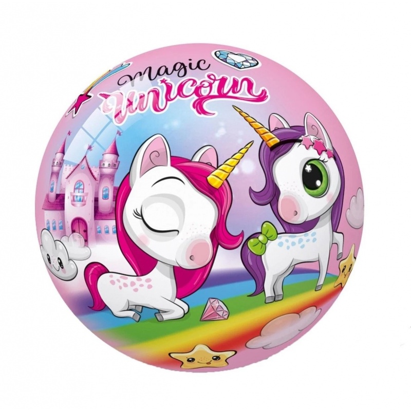 Star Toys Μπάλα Πλαστική 14Εκ.Magic Unicorn (11/3088)
