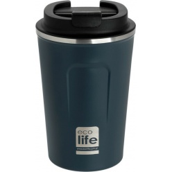 Παγουρι Eco Life Coffe Θερμος 370Ml Dark Blue Thermos (33-BO-4106)