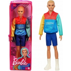 Κούκλα Barbie Fashionistas Ken - 7 Σχέδια (DWK44)
