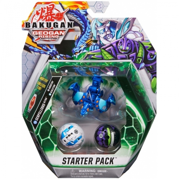 bakugan geogan rising starter pack