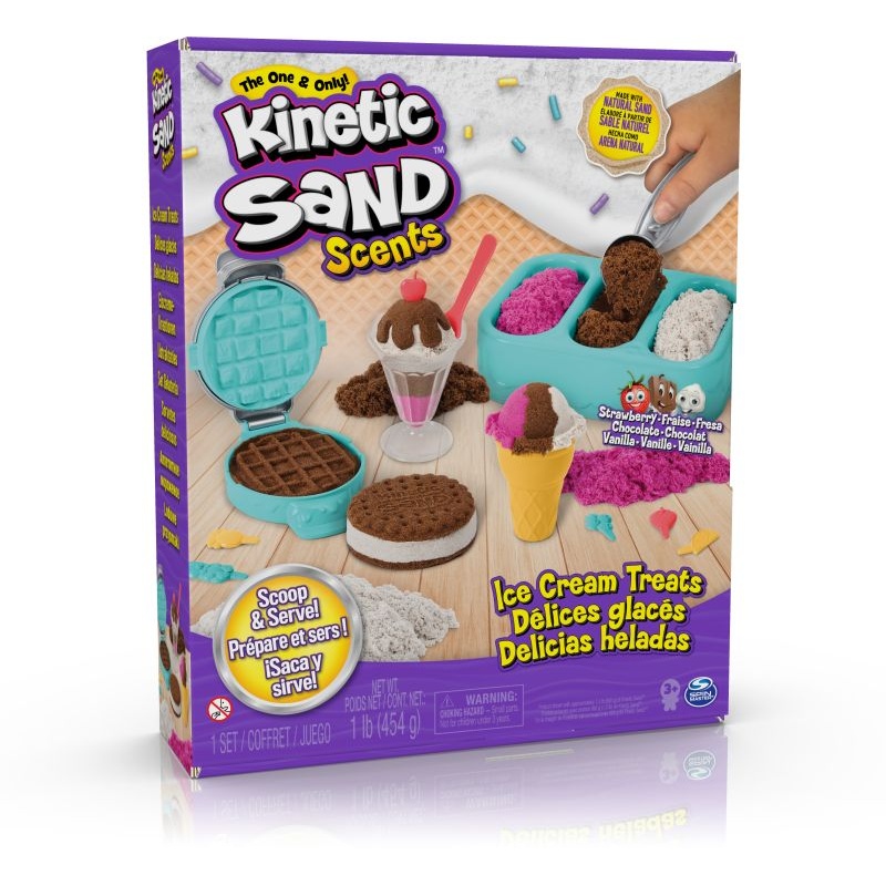 Spin Master Kinetic Sand Scents: Παγωτολιχουδιές (6059742) (778988324486)