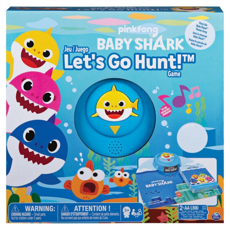 Spin Master: Pinkfong Baby Shark - “Let’S Go Hunt!” Game (6054959) (778988288115)