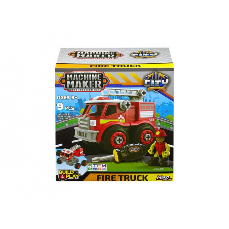 Nikko Machine Maker - City Service - Fire Truck (40040) (36/40042)