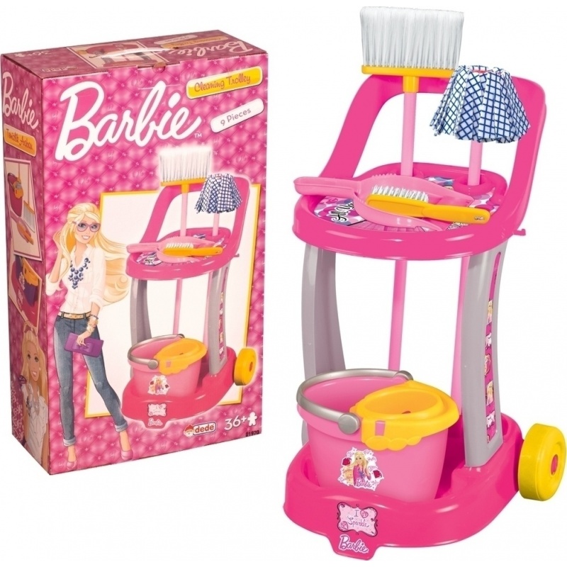 Τρόλεϊ Καθαριότητας Barbie Dede (01970)