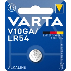 Varta Professional Electronics V10GA Αλκαλική Μπαταρία Ρολογιών LR54 1.5V (12252)