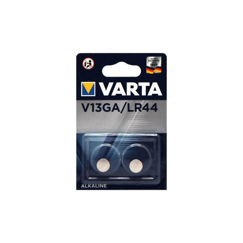 Varta Professional Electronics V13GA Αλκαλικές Μπαταρίες Ρολογιών LR44 1.5V 2τμχ (12255)